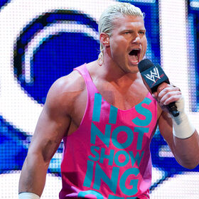 Dolph Ziggler "It's Not Showing Off" Retro T-Shirt T-Shirt PW Catalog