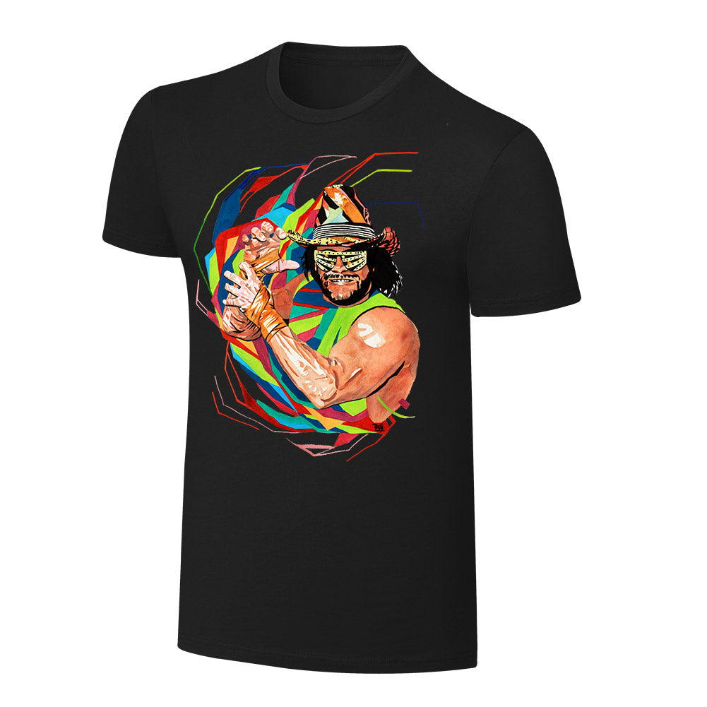 Macho Man Rob Schamberger Art Print T-Shirt T-Shirt PW Catalog