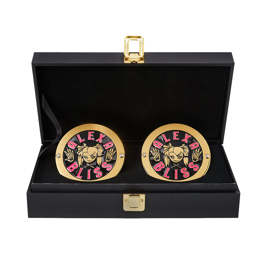 Alexa Bliss Championship Replica Side Plate Box Set