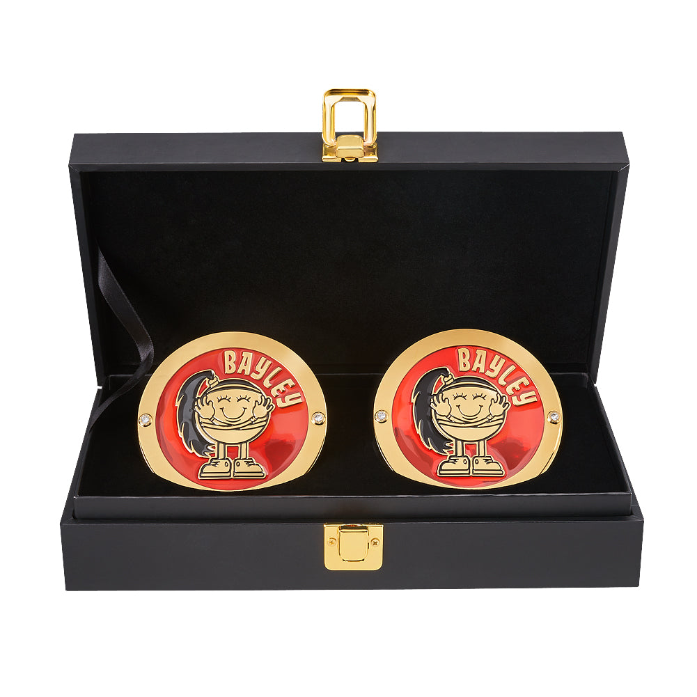 Bayley Championship Replica Side Plate Box Set