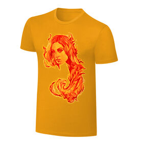 Becky Lynch 2017 Rob Schamberger Art Print T-Shirt T-Shirt PW Catalog