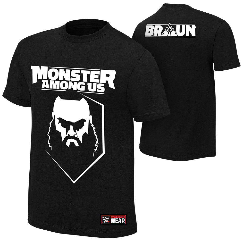 Braun Strowman "Monster Among Us" Authentic T-Shirt