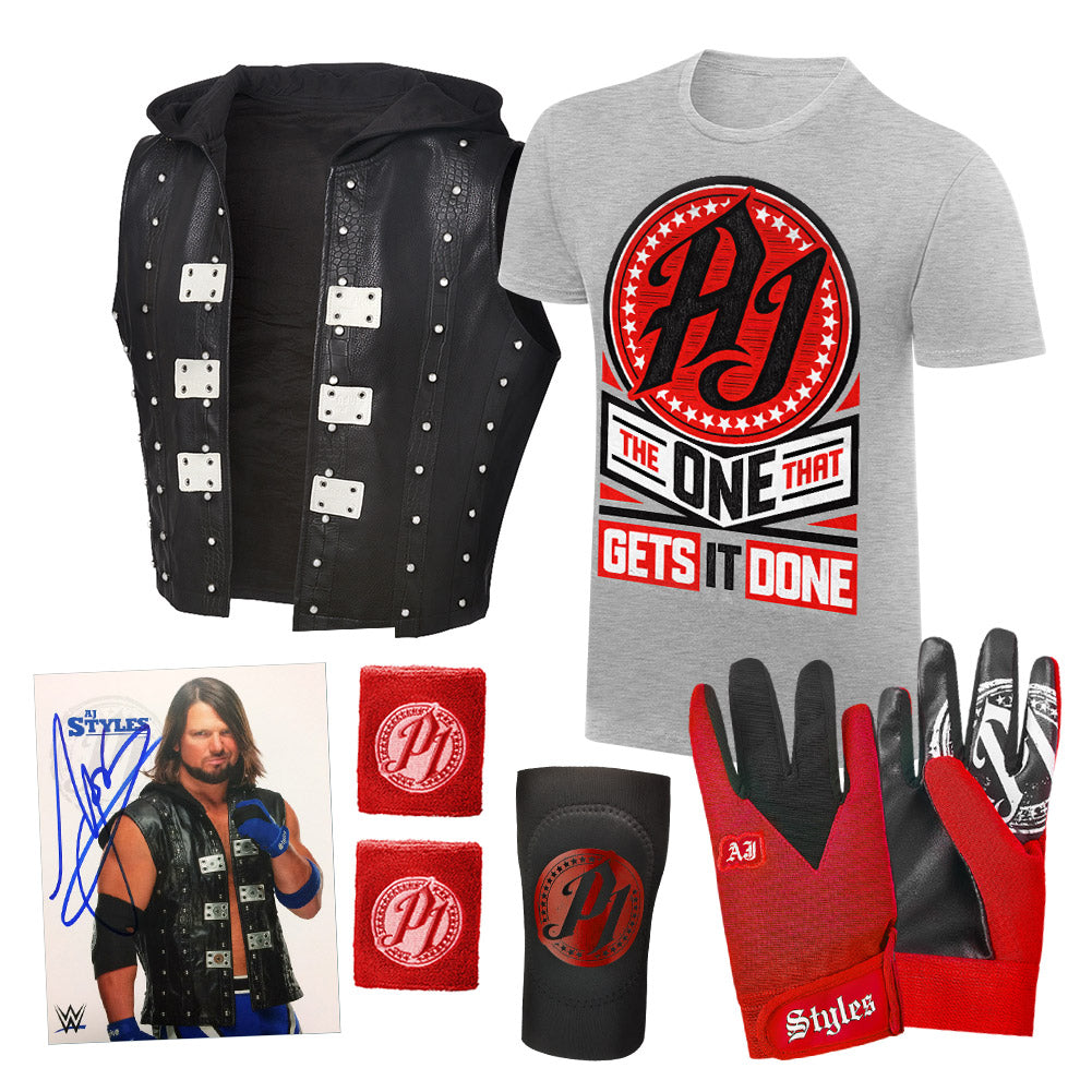 AJ Styles Holiday T-Shirt Package 2017