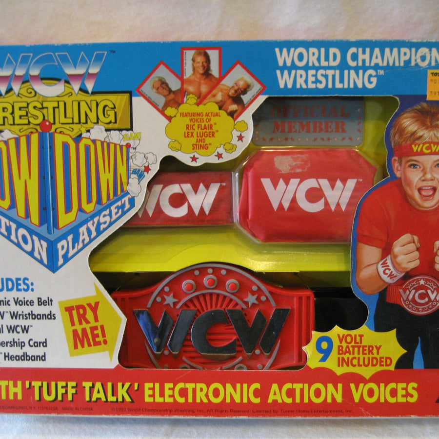 WCW World Championship Show Down Action Playset PWcatalog