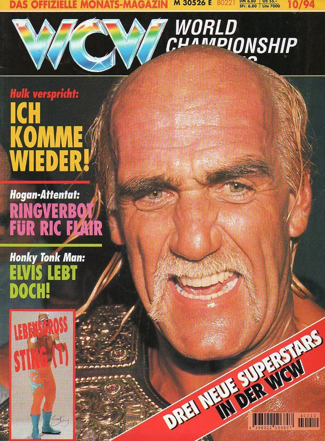 WCW German Magazine October 1994 Magazine PWcatalog