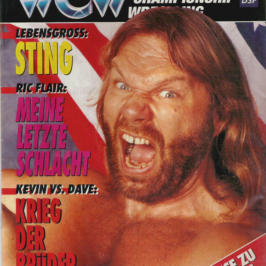 WCW German Magazine January-February 1995 Magazine PWcatalog