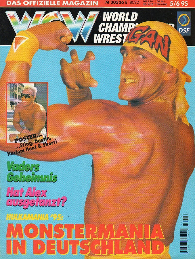 WCW German Magazine May-June 1995 Magazine PWcatalog