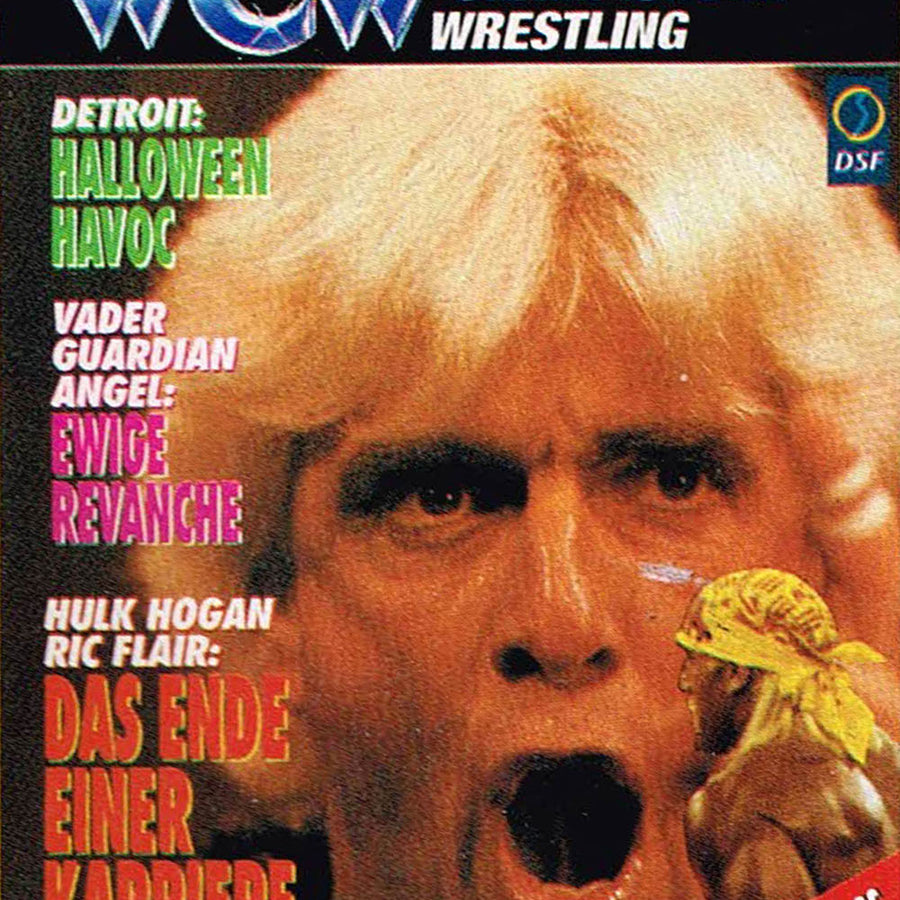 WCW German Magazine December 1995 pre-release Magazine PWcatalog