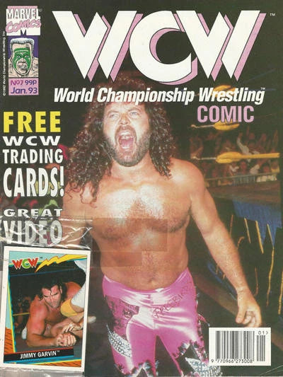 WCW Marvel comics UK Vol 07 January 1993 Magazines & Newspapers PWcatalog