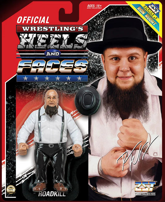 Zombie Sailor's Toys Wrestling's Heels & Faces 6 Roadkill
