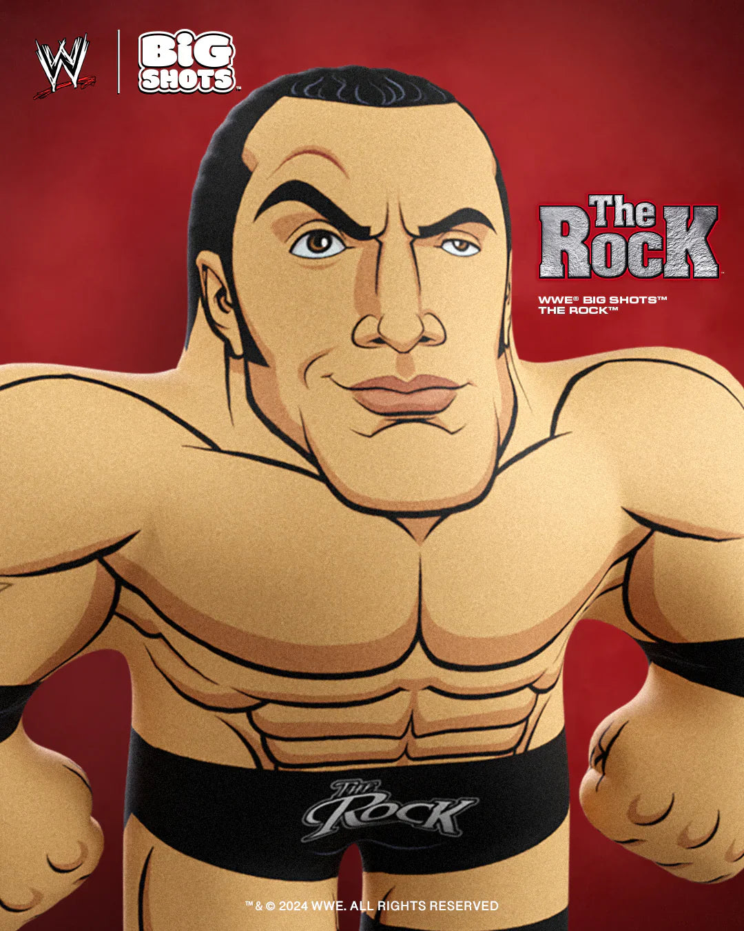 WWE Big Shots The Rock [1999 Edition] 2024 PWcatalog
