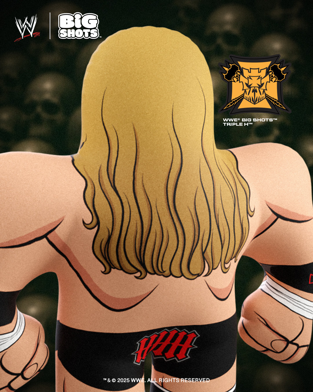 WWE Big Shots Triple H 2025 PWcatalog