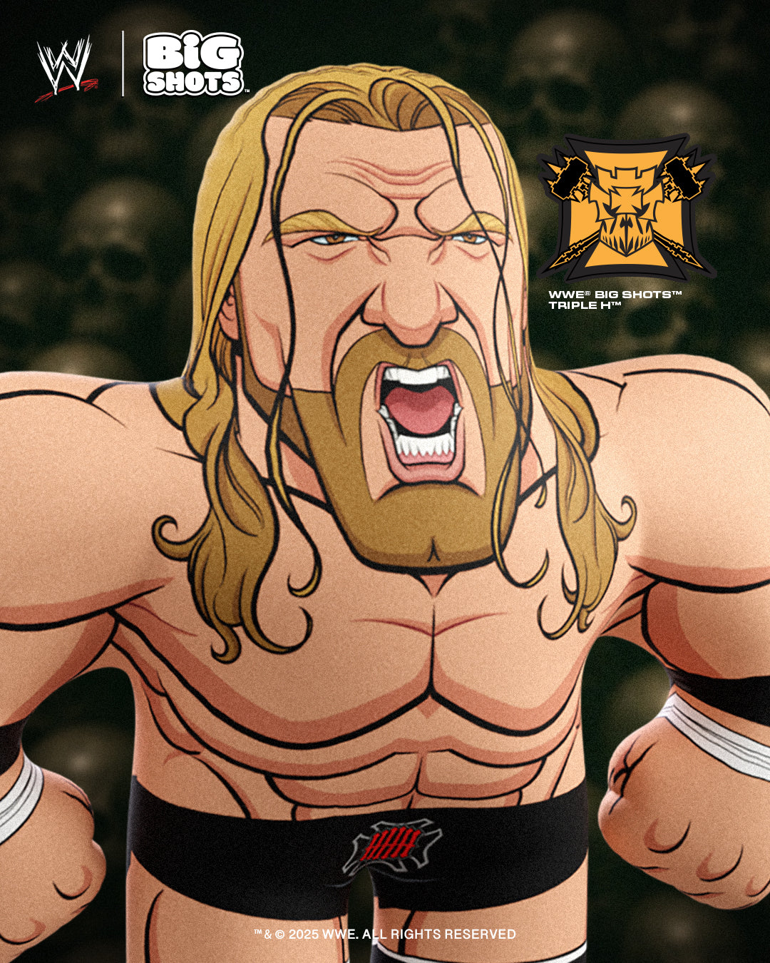 WWE Big Shots Triple H 2025 PWcatalog
