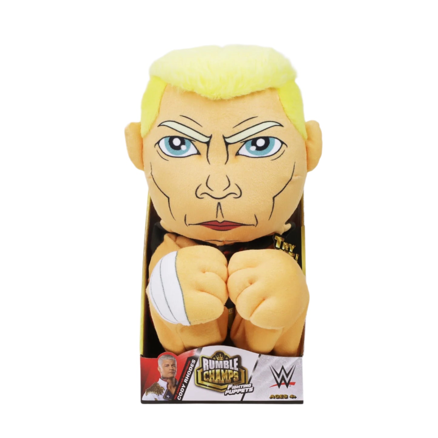 WWE Rumble Champ Cody Rhodes Battling Plush Dolls Pwcatalog
