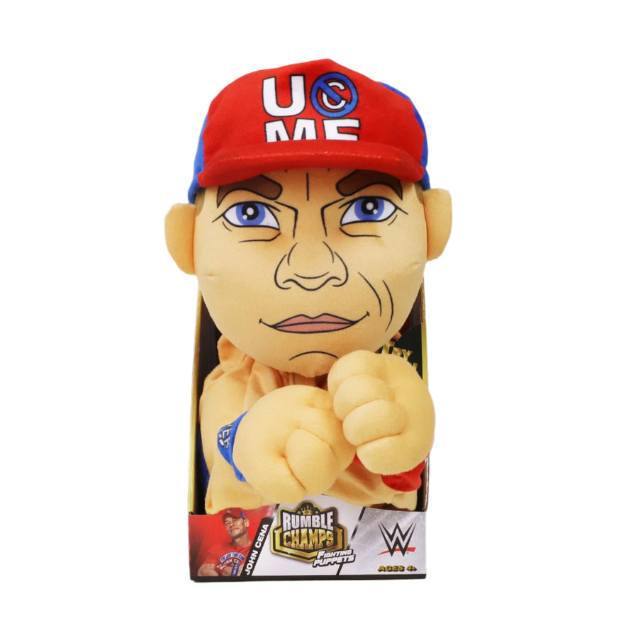 WWE Rumble Champ John Cena Rumbling Plush with Sound Pwcatalog