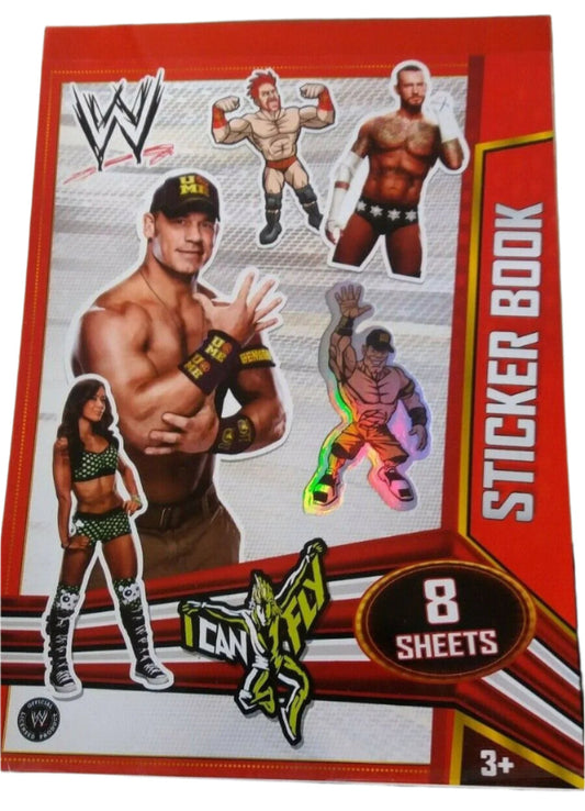 WWE Sticker Book PW Catalog