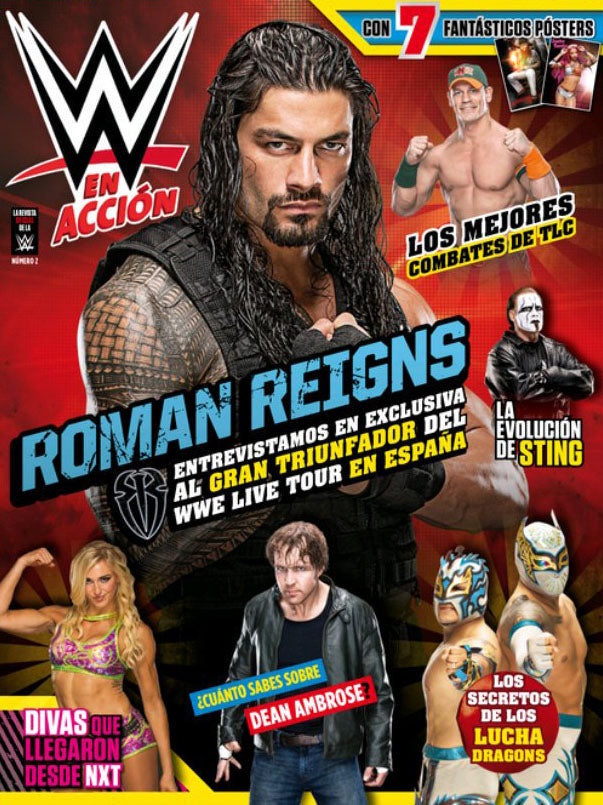 WWE En Accion From Spain 2015 Volume 02 Magazine PWcatalog