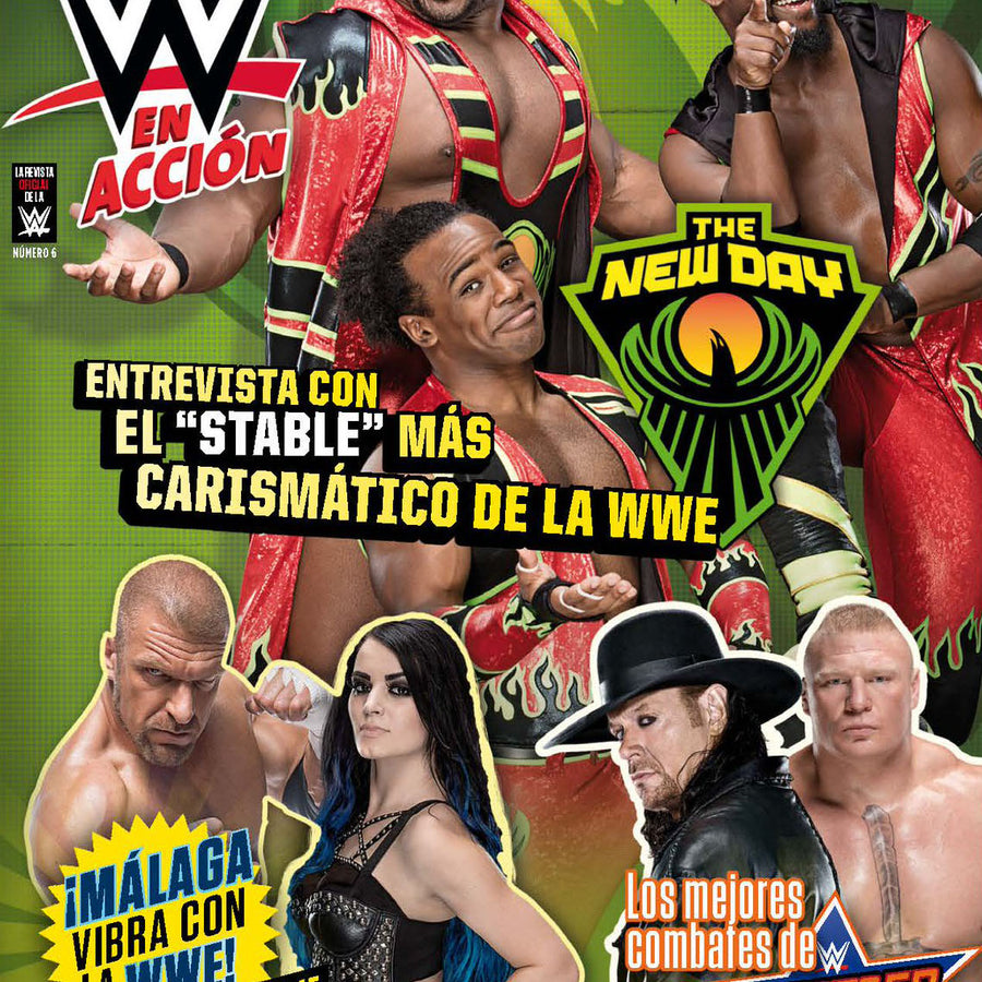 WWE En Accion From Spain Volume 06 Magazine PWcatalog