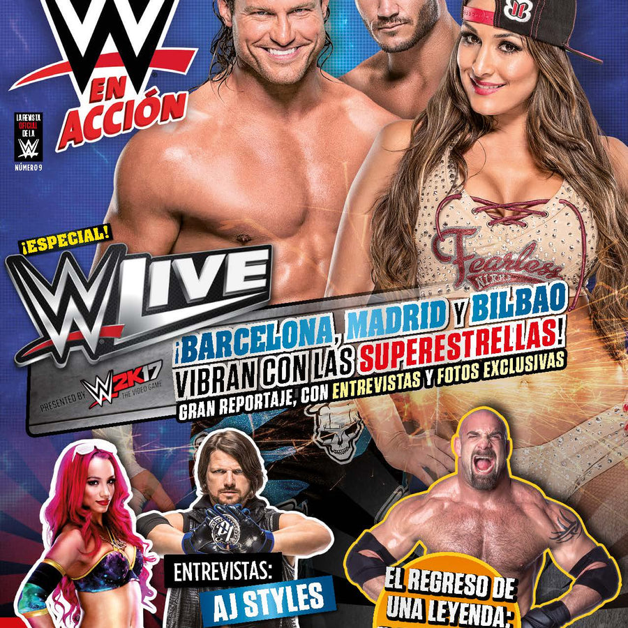 WWE En Accion From Spain Volume 09 Magazine PWcatalog