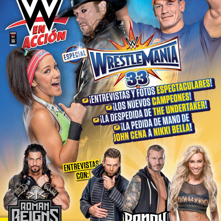WWE En Accion From Spain Volume 11 Magazine PWcatalog