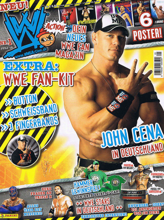 WWE Action No 1 From Germany 2012 July