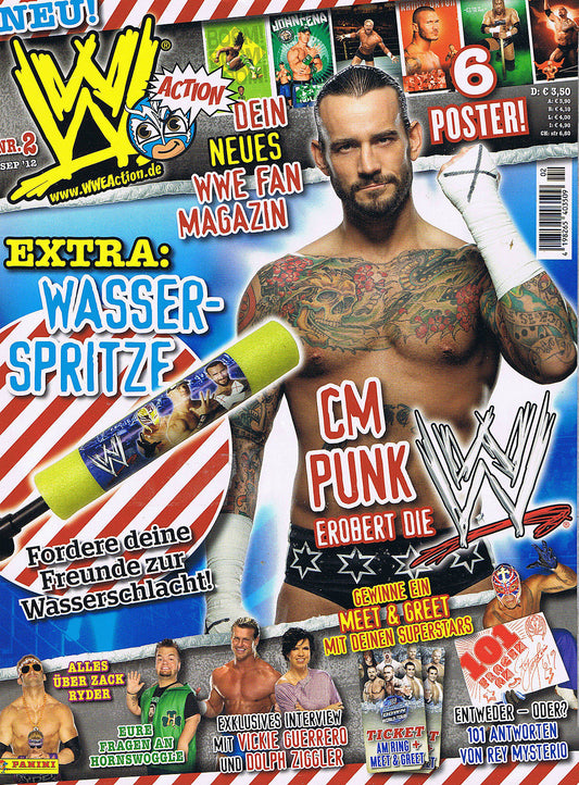 WWE Action No 2 From Germany 2012 September