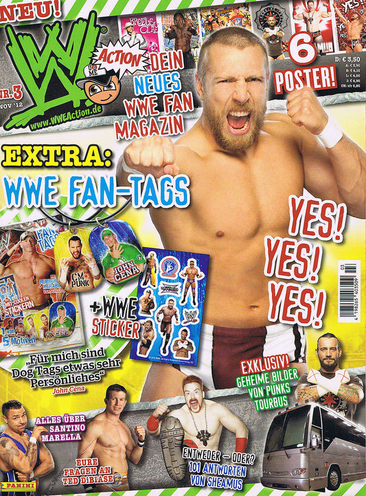 WWE Action No 3 From Germany 2012 November