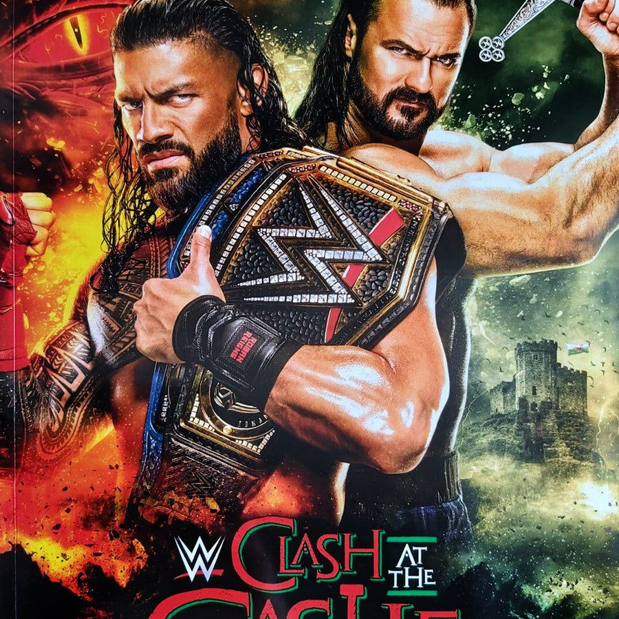 WWE Clash at the Castle Program Magazine PWcatalog