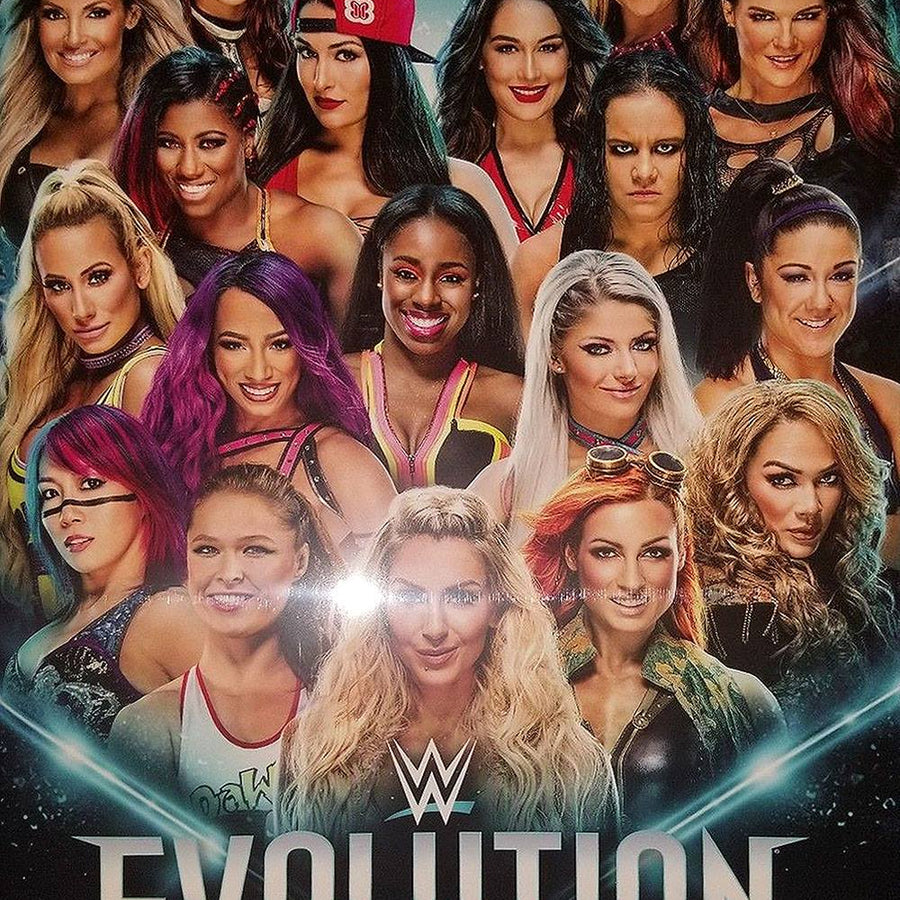 WWE Evolution Program Magazine PWcatalog