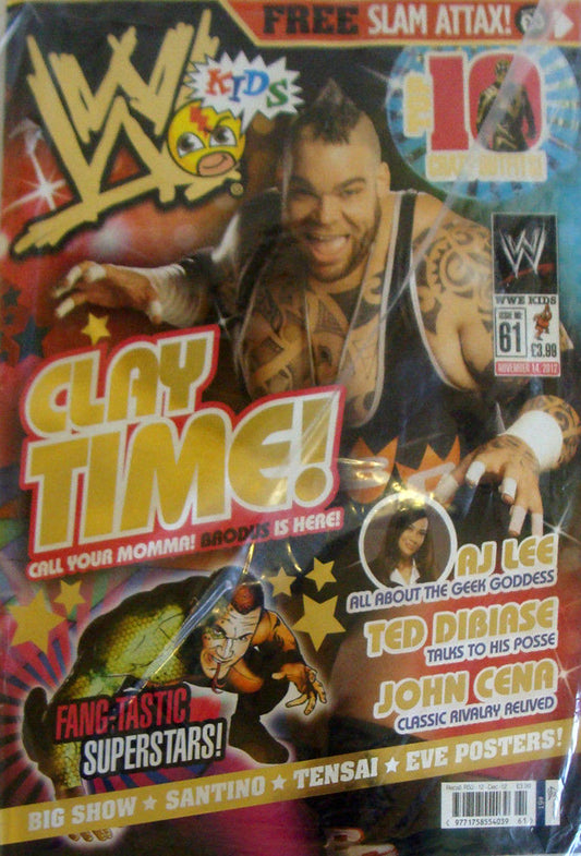 WWE Kids UK Magazine Volume 061