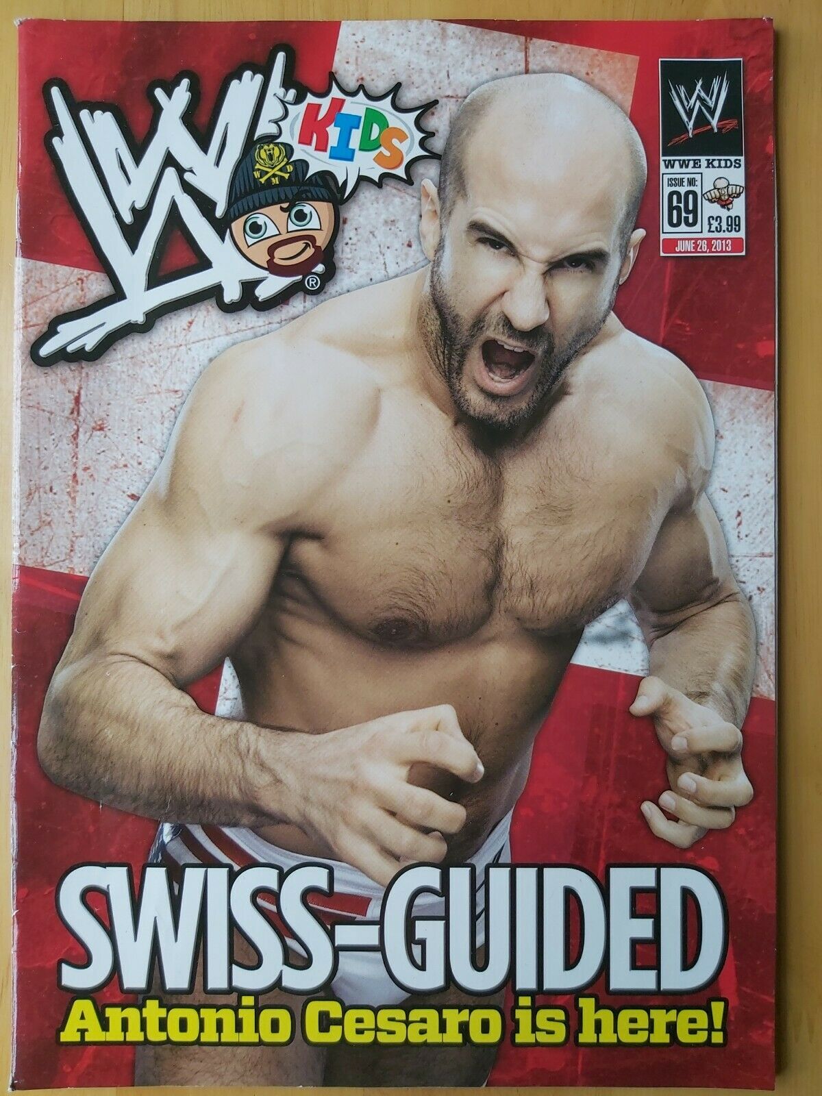 WWE Kids UK Magazine Volume 069