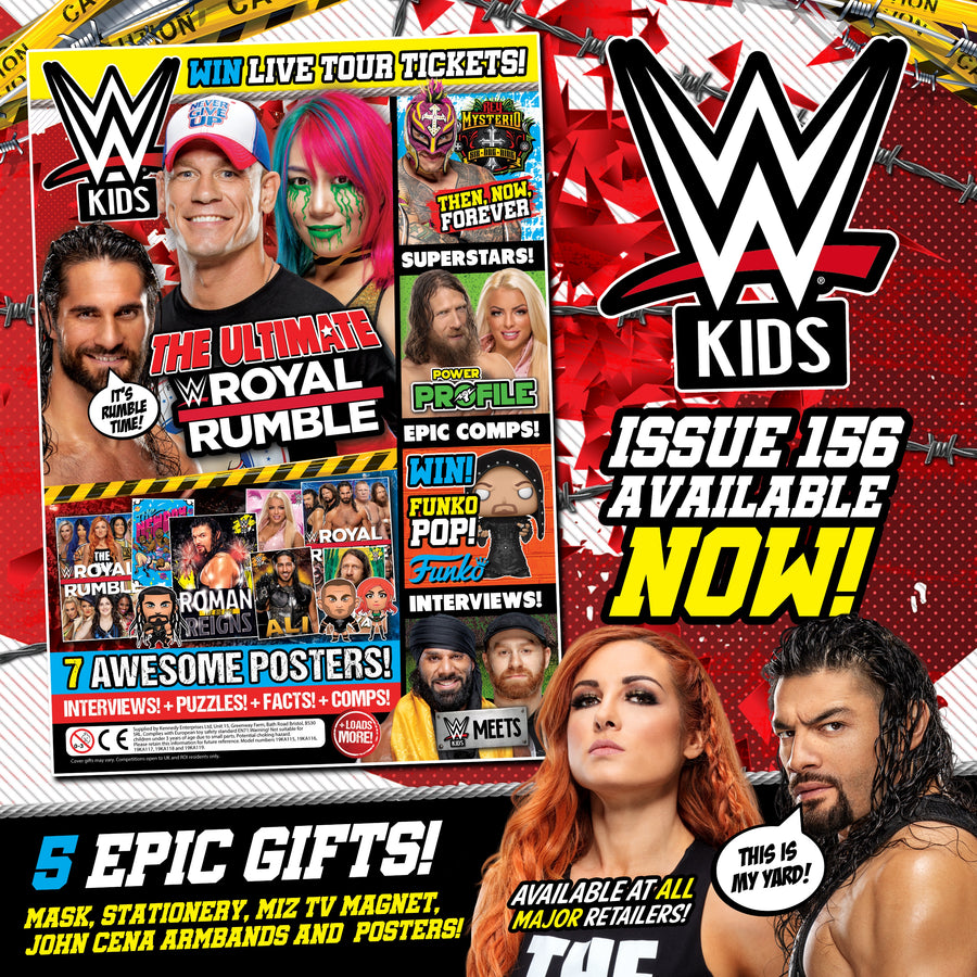 WWE Kids UK Magazine Volume 156 Magazine PWcatalog