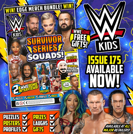 WWE Kids UK Magazine Volume 175