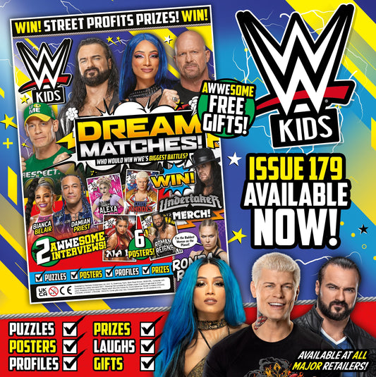 WWE Kids UK Magazine Volume 179