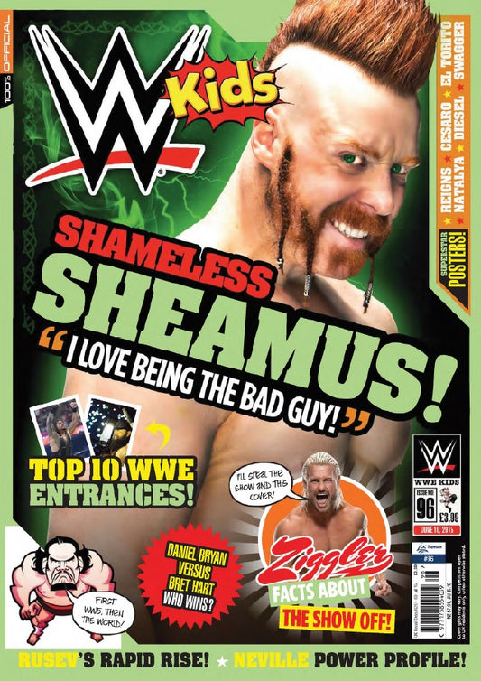 WWE Kids UK Magazine Volume 096