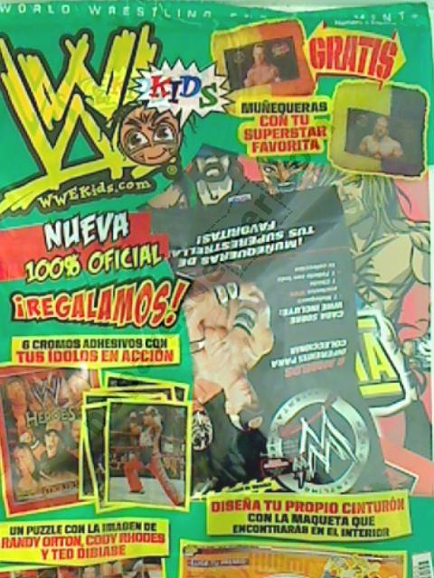 WWE Kids Spanish Magazine PWcatalog