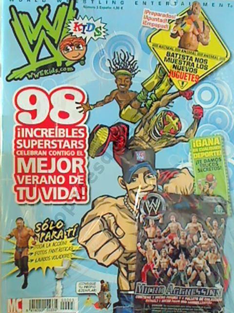 WWE Kids Spanish Magazine PWcatalog