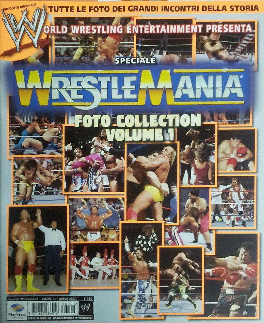 WWE Special 2005 WrestleMania The Ultimate Photo Collection Vol 1 from Italy Magazine PWcatalog