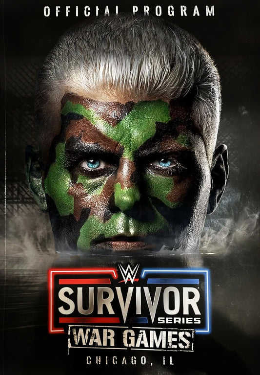 WWE Survivor Series 2023  War Game Program