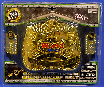 WWE Classic Tag Team championship foam belt 2006 by Jakks Pacific