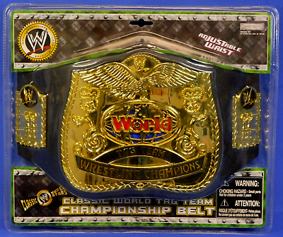 WWE Classic Tag Team championship foam belt 2006 by Jakks Pacific PWcatalog