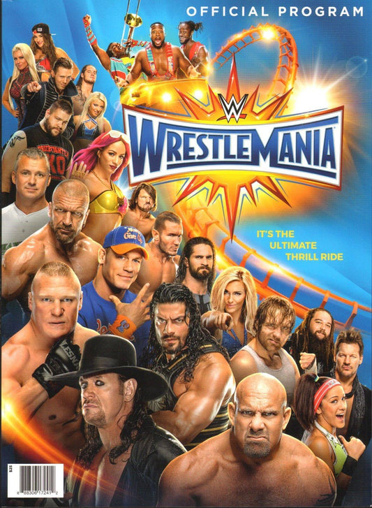 WWE Wrestlemania 39 Program