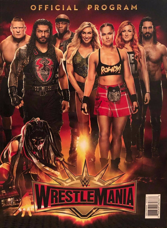 WWE WrestleMania 35 Program