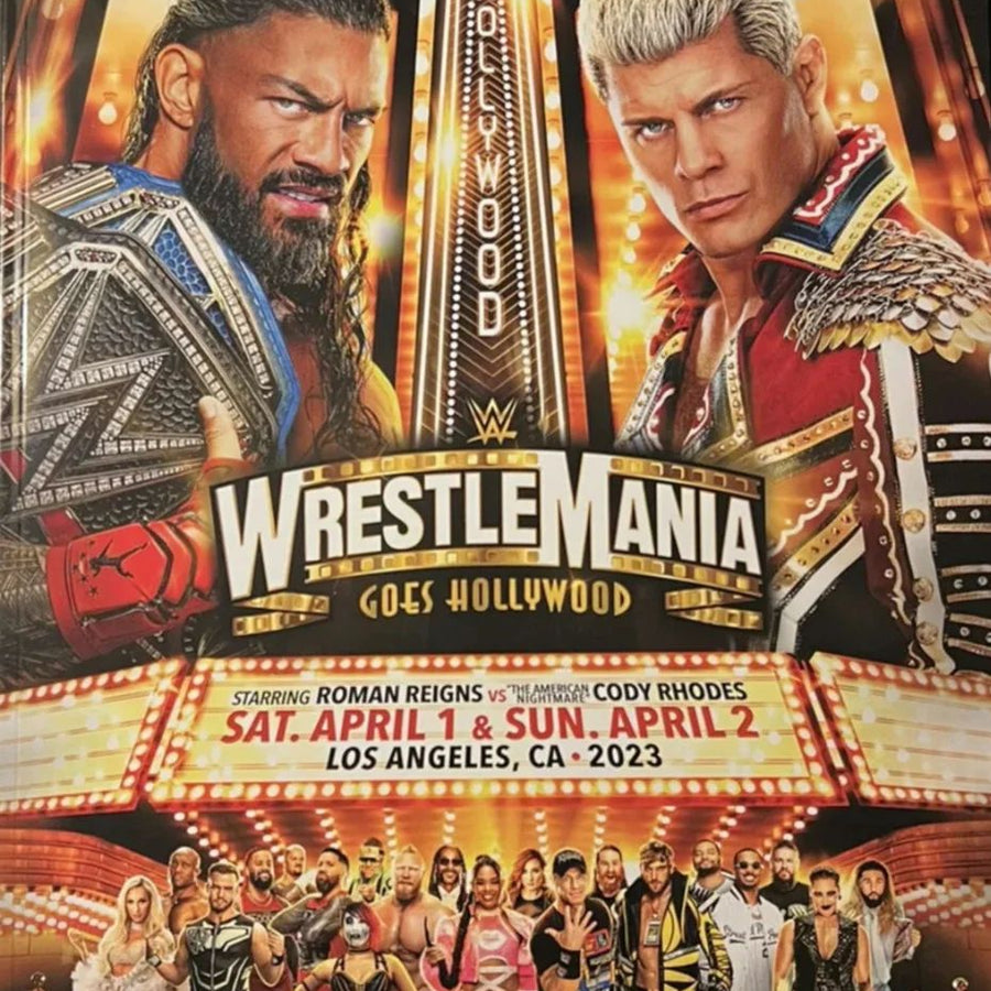 WWE Wrestlemania 39 Program Magazine PWcatalog
