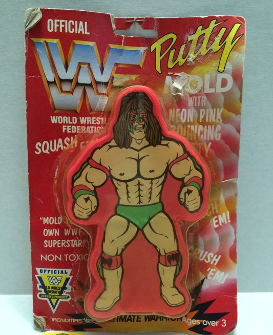 WWF Putty  Ultimate Warrior by Trendmasters 1991