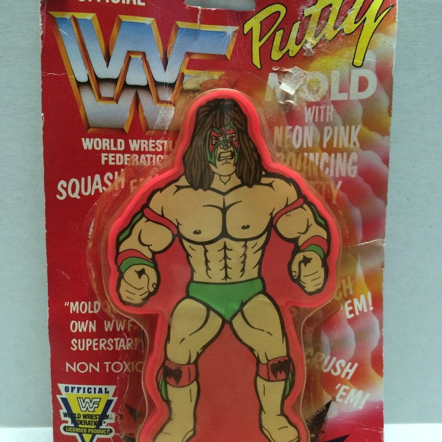 WWF Putty Ultimate Warrior by Trendmasters 1991 PWcatalog
