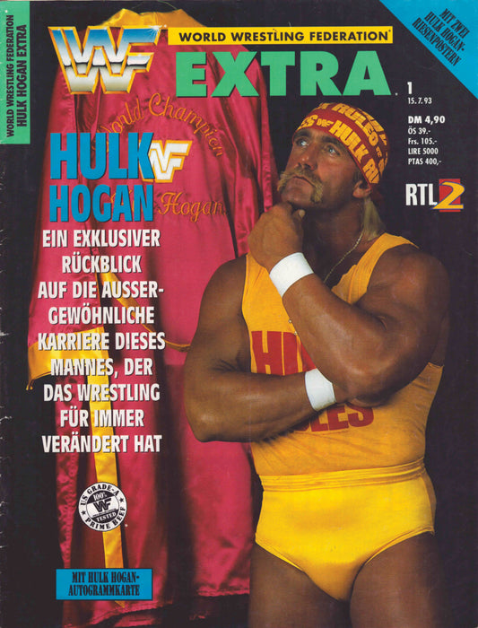 WWF Extra Magazine #1 July 1993 from Germany