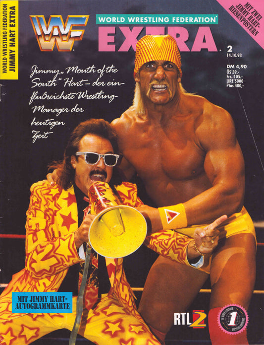 WWF Extra Magazine #2 October 1993 from Germany