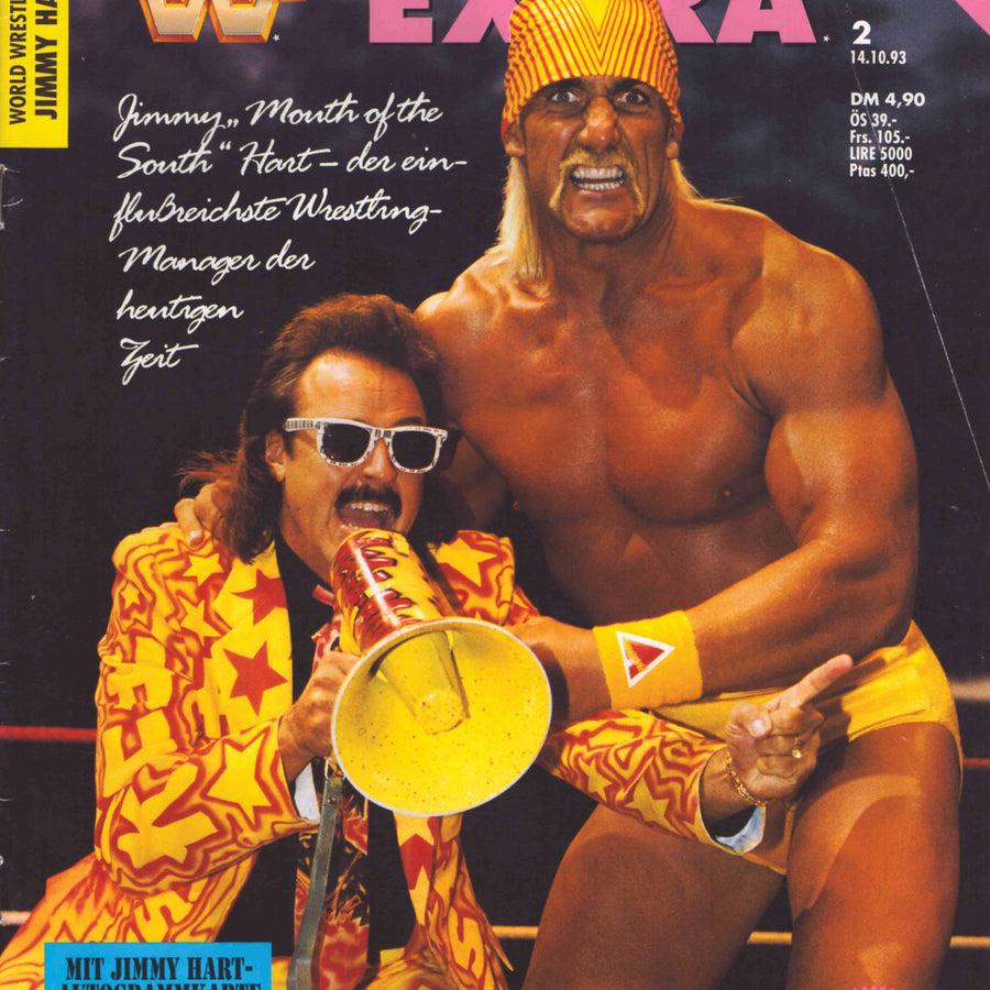 WWF Extra Magazine #2 October 1993 from Germany Magazine PWcatalog