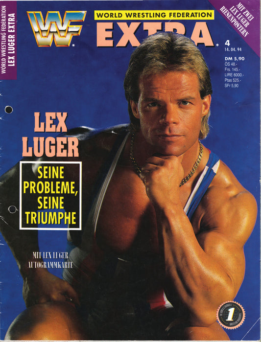 WWF Extra Magazine #4 April 1994 from Germany